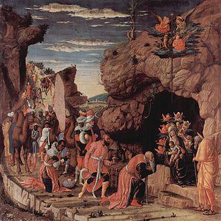 Andrea Mantegna Adoration of the Magi china oil painting image